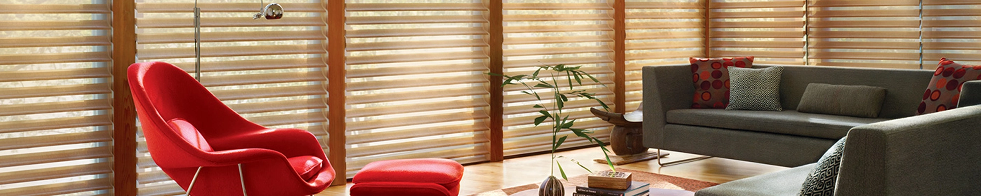 Window treatments provided by Decorating Ideas